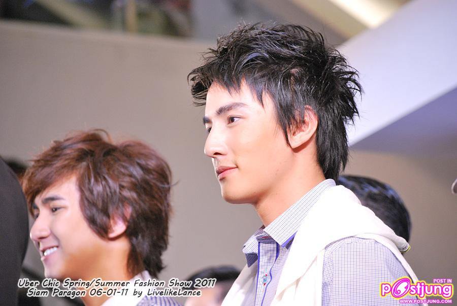 (ดารา-นักร้องชาย) งานเดินแบบ Uber Chic Spring & Summer Fashion 2011 @ Siam Paragon