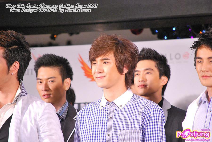 (ดารา-นักร้องชาย) งานเดินแบบ Uber Chic Spring & Summer Fashion 2011 @ Siam Paragon