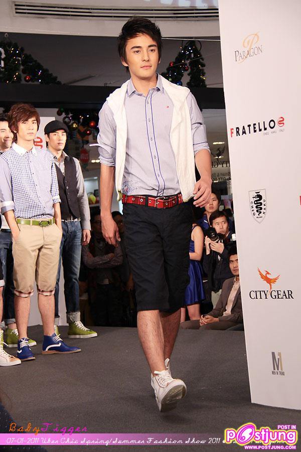 (ดารา-นักร้องชาย) งานเดินแบบ Uber Chic Spring & Summer Fashion 2011 @ Siam Paragon