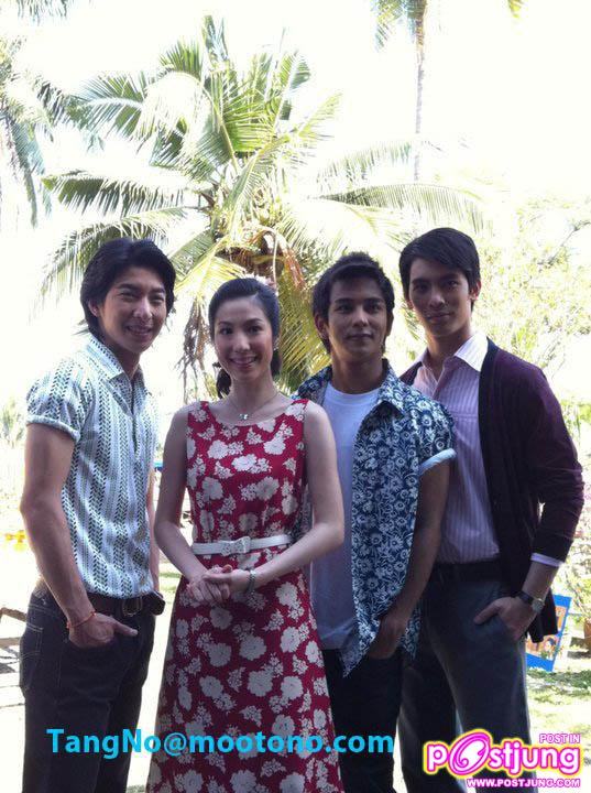 "กัน-โตโน่-สน-เอ้ก" นำทีมเปิดกล้องละคร เรือนแพ