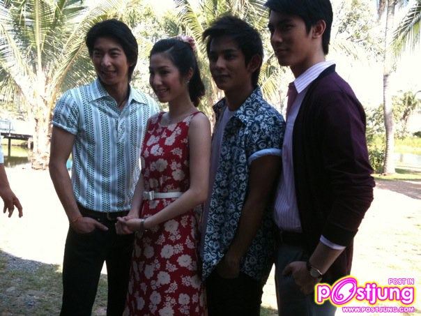 "กัน-โตโน่-สน-เอ้ก" นำทีมเปิดกล้องละคร เรือนแพ