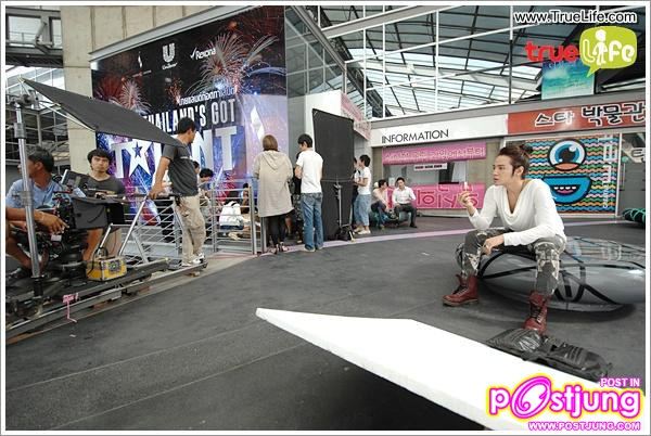 [จางกึนซอก] ภาพเบื้องหลังการถ่ายโฆษณา Ole Beauty Winky Eye