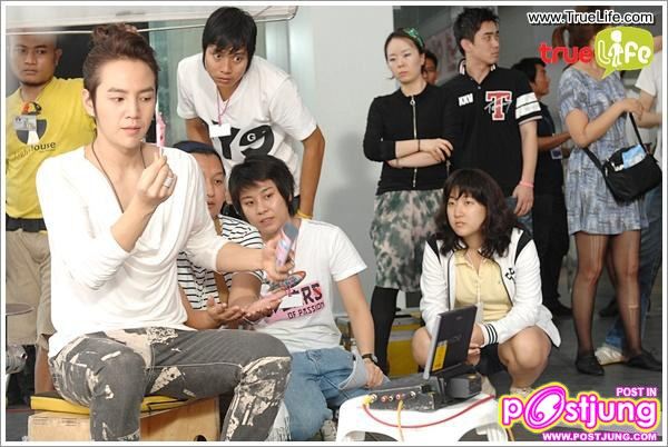 [จางกึนซอก] ภาพเบื้องหลังการถ่ายโฆษณา Ole Beauty Winky Eye