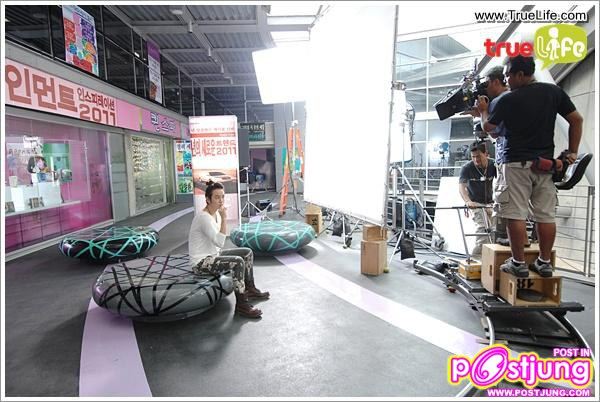 [จางกึนซอก] ภาพเบื้องหลังการถ่ายโฆษณา Ole Beauty Winky Eye