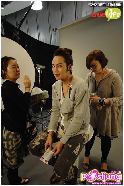 [จางกึนซอก] ภาพเบื้องหลังการถ่ายโฆษณา Ole Beauty Winky Eye