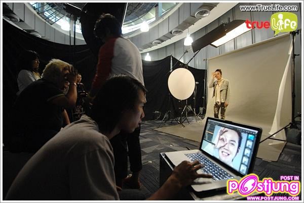 [จางกึนซอก] ภาพเบื้องหลังการถ่ายโฆษณา Ole Beauty Winky Eye