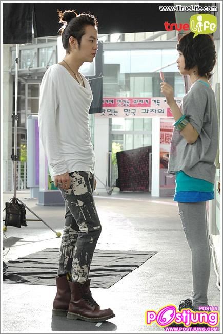 [จางกึนซอก] ภาพเบื้องหลังการถ่ายโฆษณา Ole Beauty Winky Eye