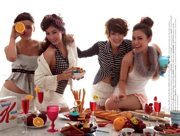 มิ้นต์ ญาญ่า มาร์กี้ คิมเบอลี่ @IMAGE January 2011