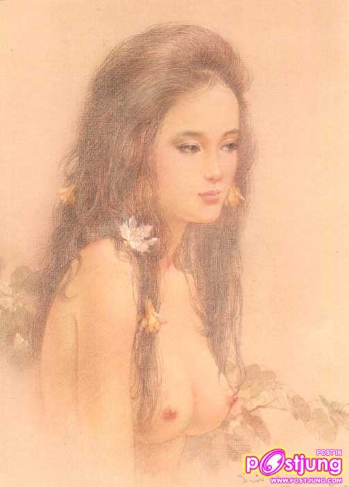 ภาพเขียนงามงาม อ.จักรพันธุ์ โปษยกฤต