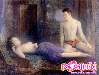 ภาพเขียนงามงาม อ.จักรพันธุ์ โปษยกฤต