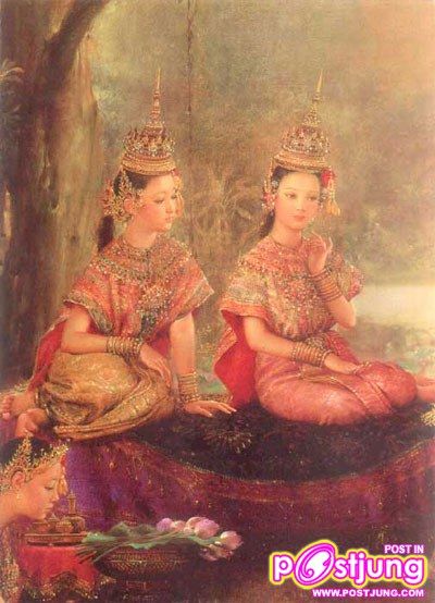 ภาพเขียนงามงาม อ.จักรพันธุ์ โปษยกฤต