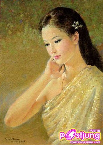 ภาพเขียนงามงาม อ.จักรพันธุ์ โปษยกฤต