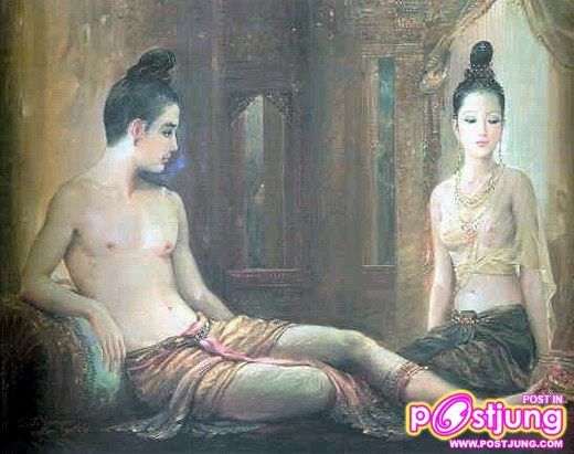 ภาพเขียนงามงาม อ.จักรพันธุ์ โปษยกฤต