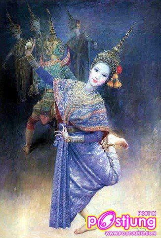 ภาพเขียนงามงาม อ.จักรพันธุ์ โปษยกฤต