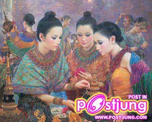 ภาพเขียนงามงาม อ.จักรพันธุ์ โปษยกฤต