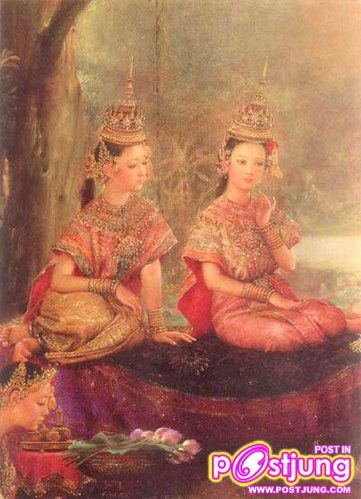 ภาพเขียนงามงาม อ.จักรพันธุ์ โปษยกฤต