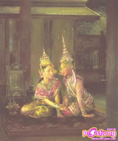 ภาพเขียนงามงาม อ.จักรพันธุ์ โปษยกฤต