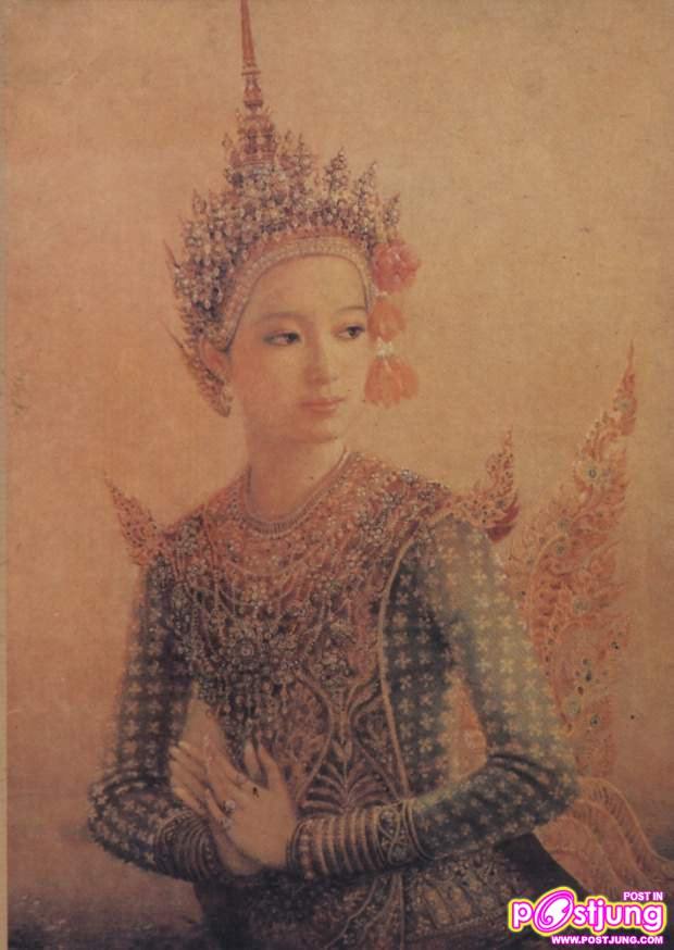 ภาพเขียนงามงาม อ.จักรพันธุ์ โปษยกฤต