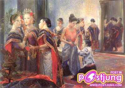 ภาพเขียนงามงาม อ.จักรพันธุ์ โปษยกฤต