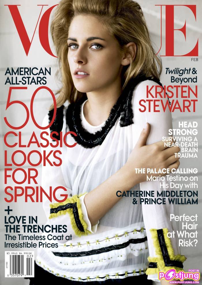 Kristen Stewart  @Vogue [US] February 2011