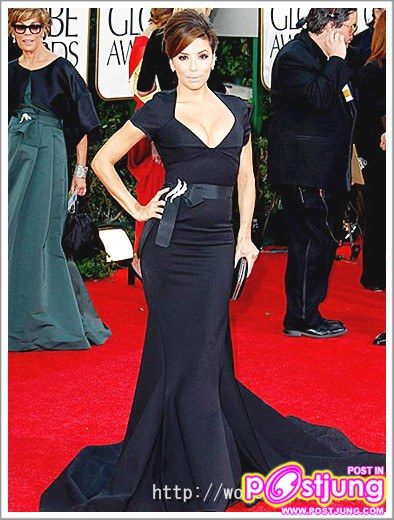 EVA LONGORIA มาในเดรสเรียบหรู ดูดีมีสไตล์จาก Zac Posen