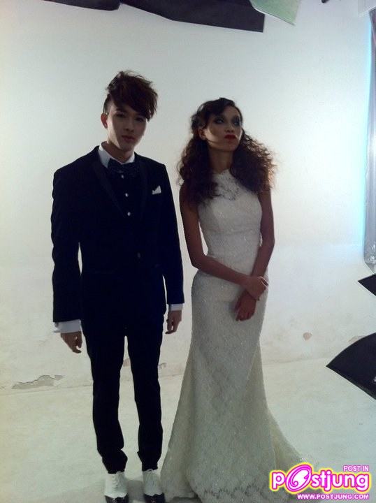 Chan Than San ถ่ายแบบแฟชั่นเซทแด่งงานน่ารักหวานแหวว