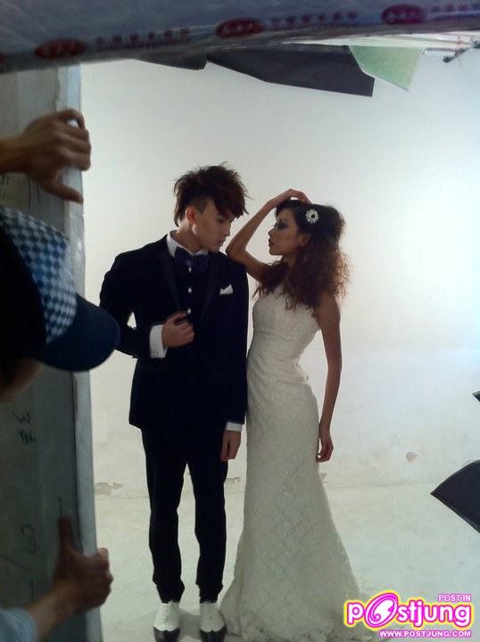 Chan Than San ถ่ายแบบแฟชั่นเซทแด่งงานน่ารักหวานแหวว