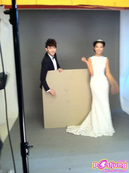 Chan Than San ถ่ายแบบแฟชั่นเซทแด่งงานน่ารักหวานแหวว