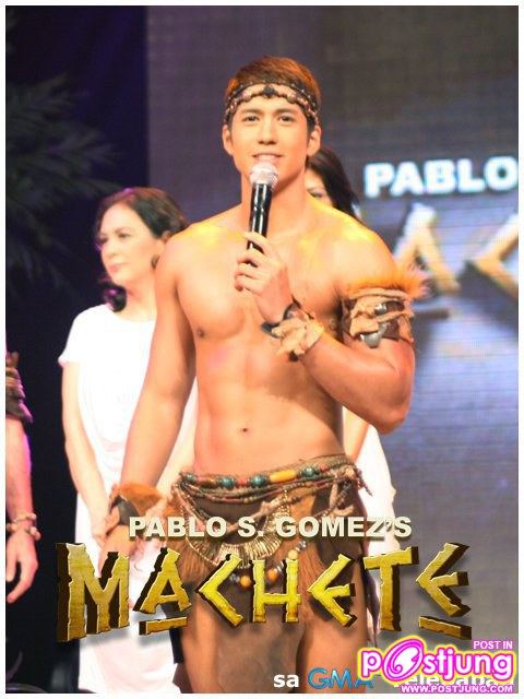 Aljur Abrenica ในบท Machete