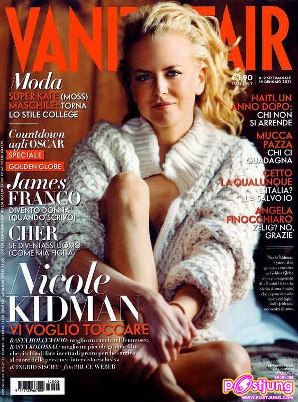 Nicole Kidman @Vanity Fair [Italy] Jan. 2011