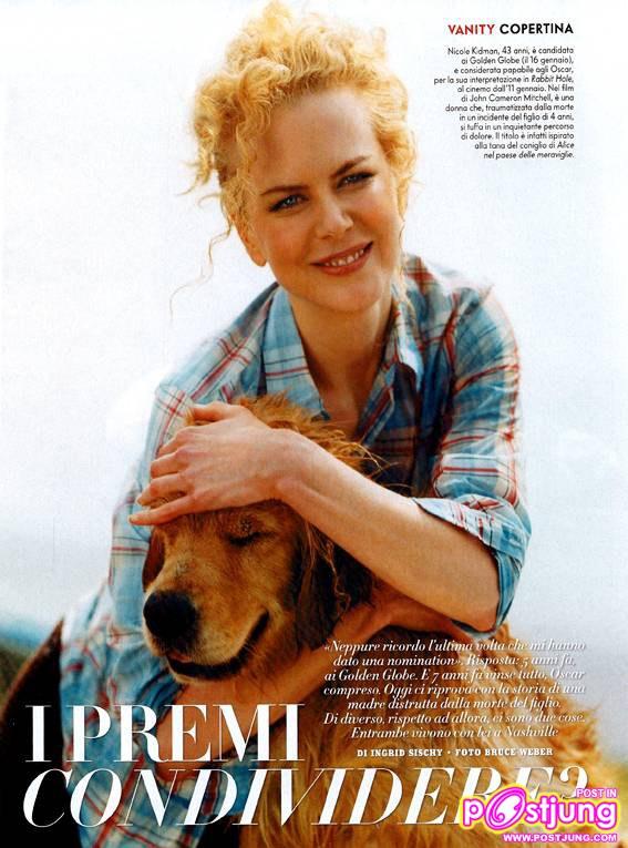 Nicole Kidman @Vanity Fair [Italy] Jan. 2011