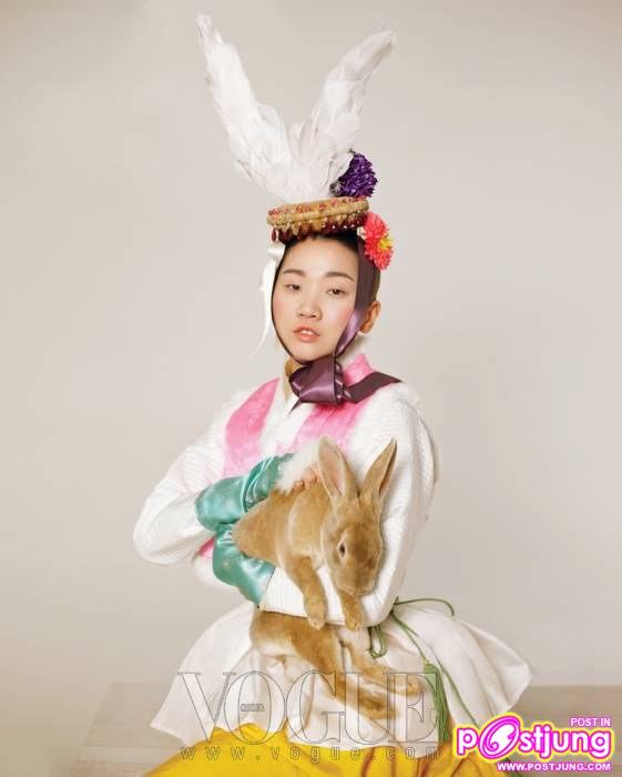 [Happy Bunny Girl] Vogue Korea February 2011