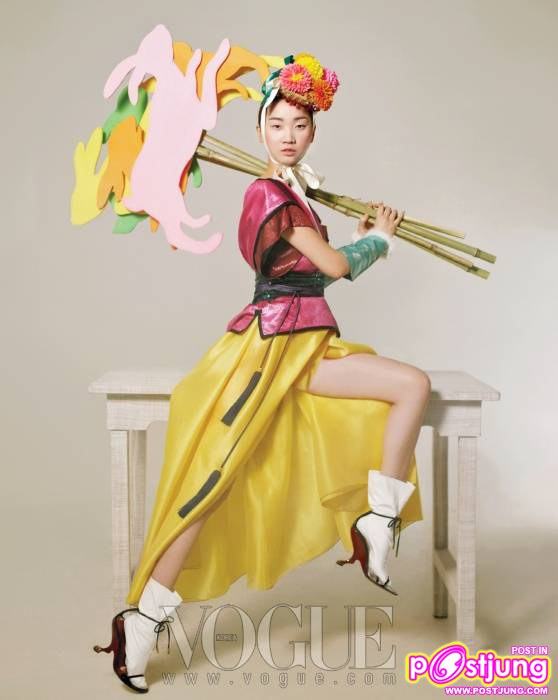 [Happy Bunny Girl] Vogue Korea February 2011