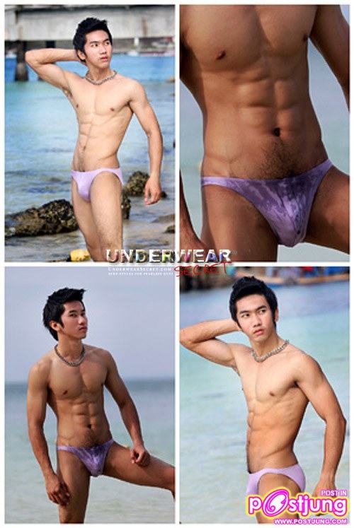 นายแบบกางเกงว่ายน้ำนิตยสาร AXIS