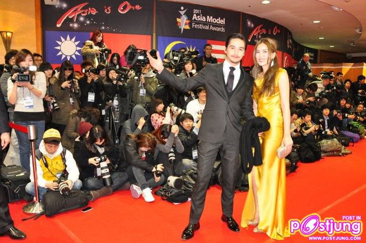 เชอรี่ เข็มอัปสร & อนันดา งานAsia Model Festival Awards 2011