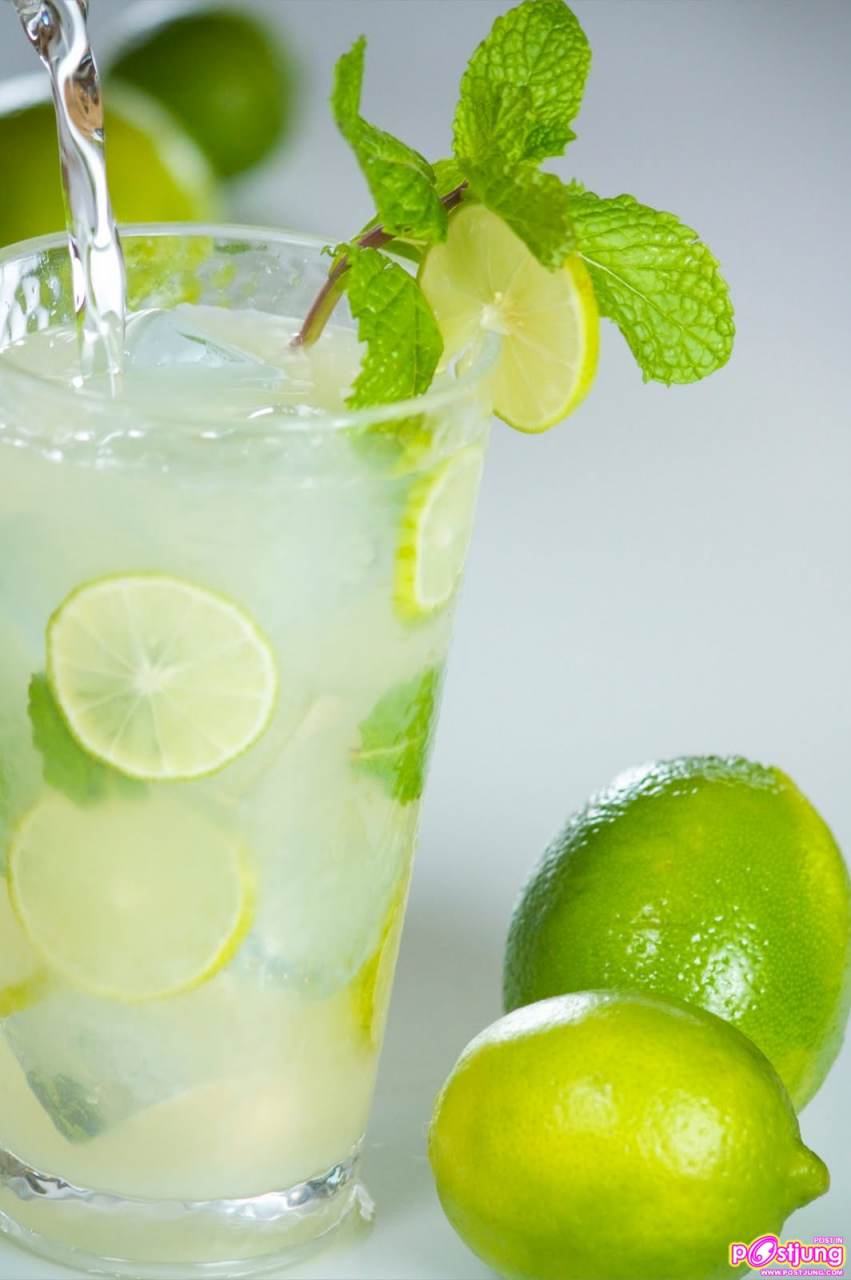 หรือ น้ำมะนาวเพียว ๆ ก็กระตุ้นให้ตื่นตัวได้มากกว่า