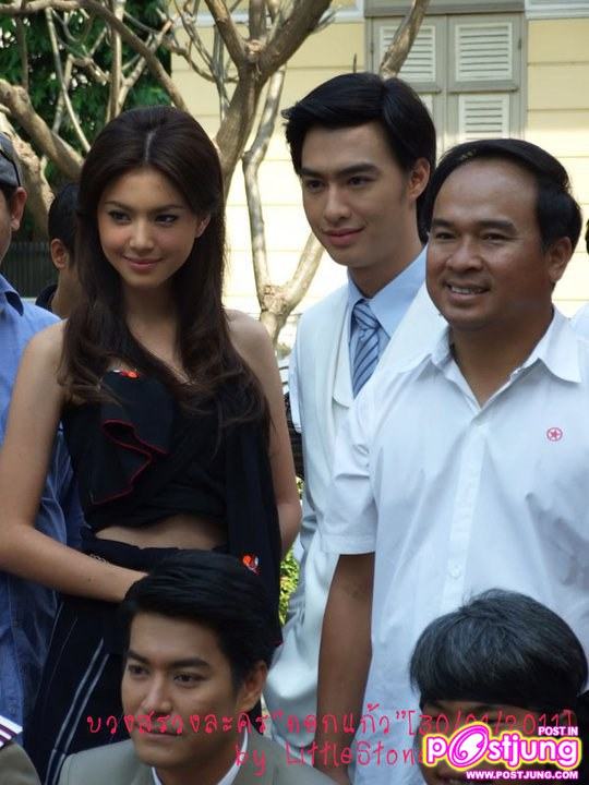 ใหม่ ดาวิกา งานพิธีบวงสรวงละคร ดอกแก้ว