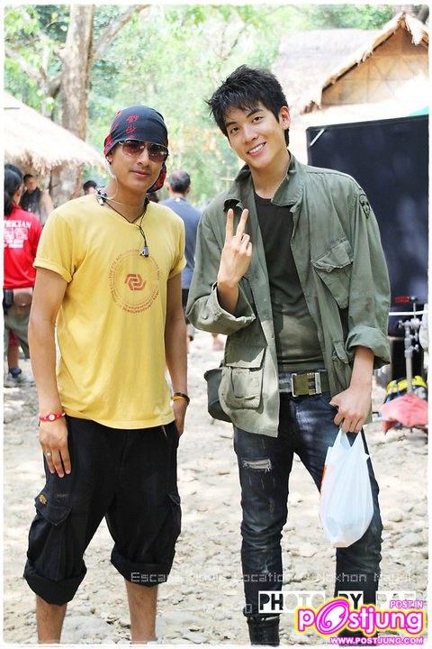 Pic.อวบอ้วน จากกองถ่ายหนังเรื่อง Escape