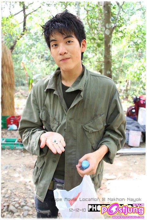 Pic.อวบอ้วน จากกองถ่ายหนังเรื่อง Escape