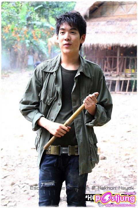 Pic.อวบอ้วน จากกองถ่ายหนังเรื่อง Escape