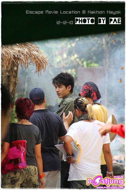 Pic.อวบอ้วน จากกองถ่ายหนังเรื่อง Escape