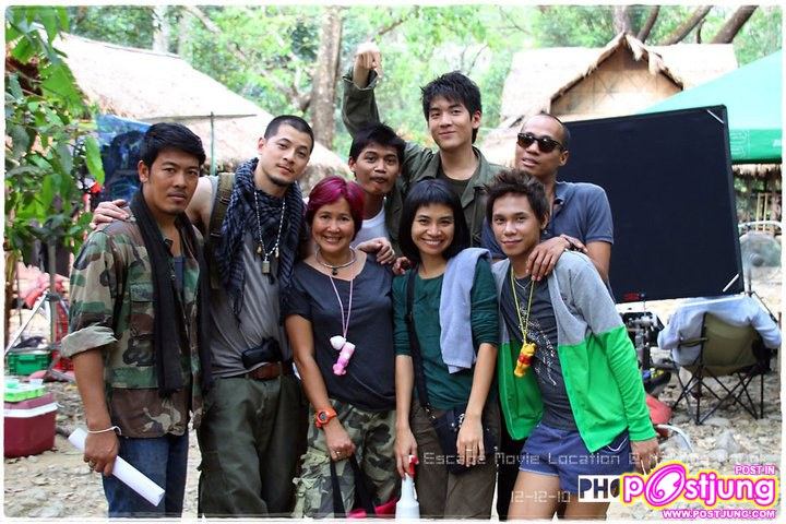 Pic.อวบอ้วน จากกองถ่ายหนังเรื่อง Escape