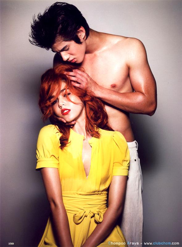 มาริโอ้ ชมพู่ อารยา ในนิตยสารดิฉันแรงสุดๆ