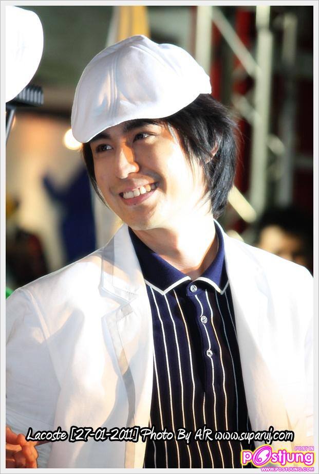 พอร์ช รุจ เต้ย เดินแบบแฟชั่น Lacoste @SiamParagon