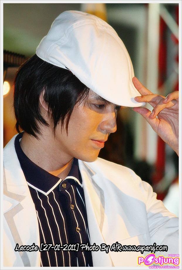 พอร์ช รุจ เต้ย เดินแบบแฟชั่น Lacoste @SiamParagon