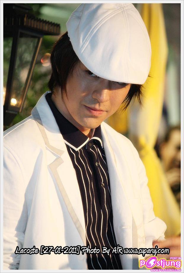 พอร์ช รุจ เต้ย เดินแบบแฟชั่น Lacoste @SiamParagon