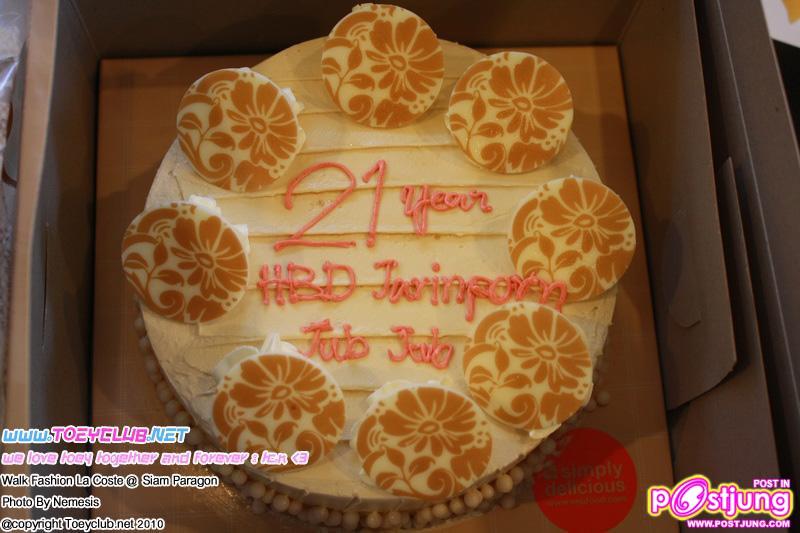 พอร์ช รุจ เต้ย เดินแบบแฟชั่น Lacoste @SiamParagon