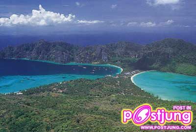 เกาะพีพีดอน  เป็นเกาะที่สวยงามติดอันดับ 5 ของโลก
