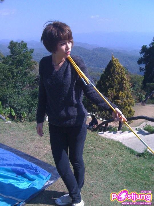 แน็ก & ตีน่า จากกองถ่ายหนัง โด๋นัท รักนี้จุดจุดจุด ที่เชียงใหม่