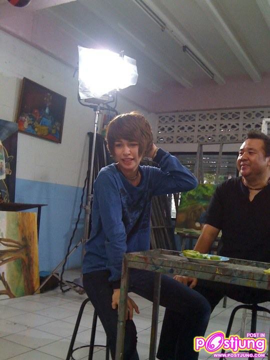 แน็ก & ตีน่า จากกองถ่ายหนัง โด๋นัท รักนี้จุดจุดจุด ที่เชียงใหม่